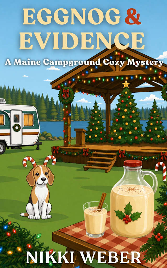 Eggnog & Evidence paperback cover